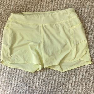 Athleta Girl Record Breaker Shorts 3” Neon XL/14
